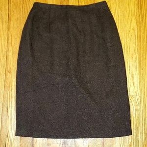 RARE Vintage Lorain Croft  Women's 100% Linen Skirt